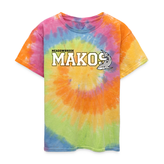 Kid's Tie Dye T-Shirt - rainbow