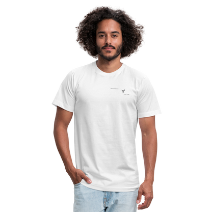 Unisex Jersey T-Shirt by Bella + Canvas - white