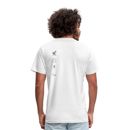 Unisex Jersey T-Shirt by Bella + Canvas - white