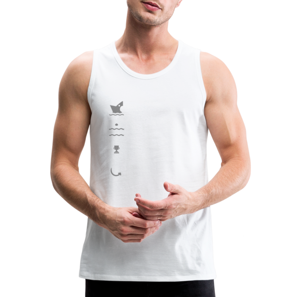 Men’s Premium Tank - white