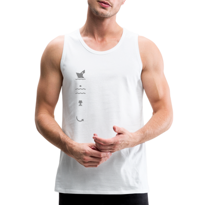 Men’s Premium Tank - white