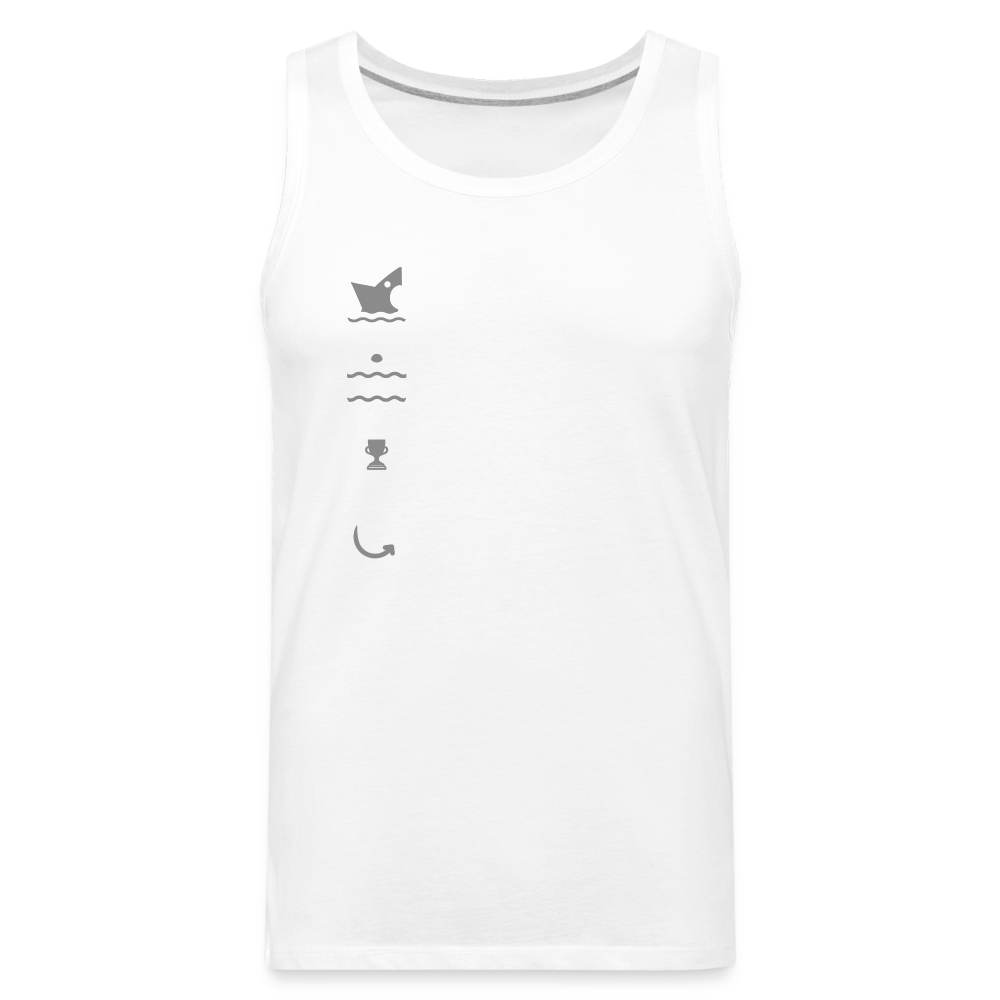 Men’s Premium Tank - white