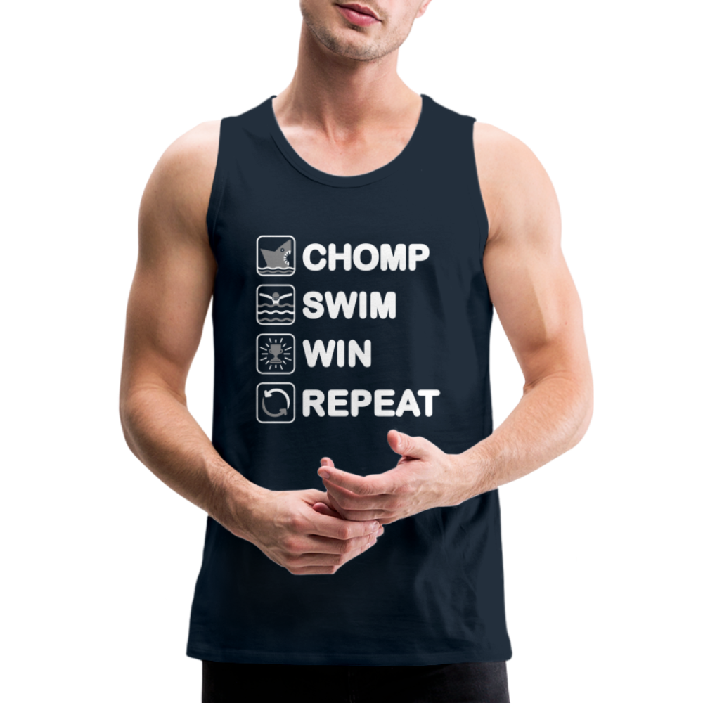 Men’s Premium Tank - deep navy