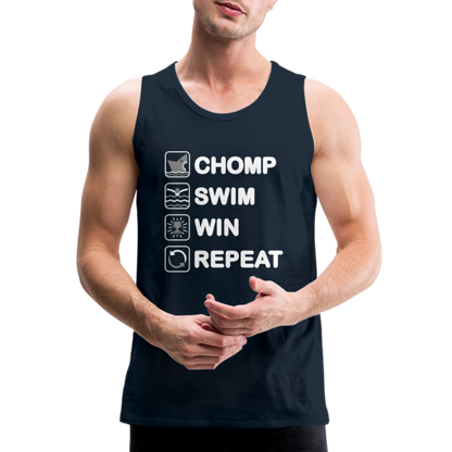 Men’s Premium Tank - deep navy