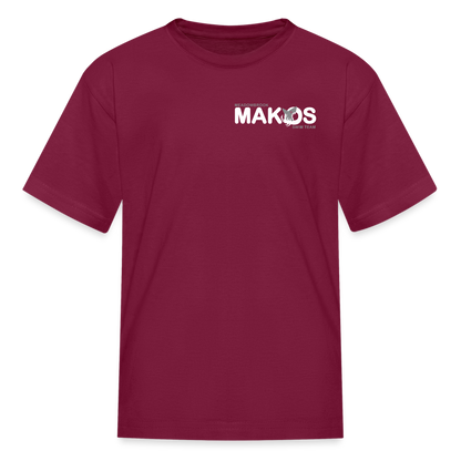 Kids' T-Shirt - burgundy