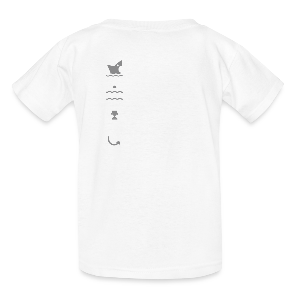 Hanes Youth Tagless T-Shirt - white