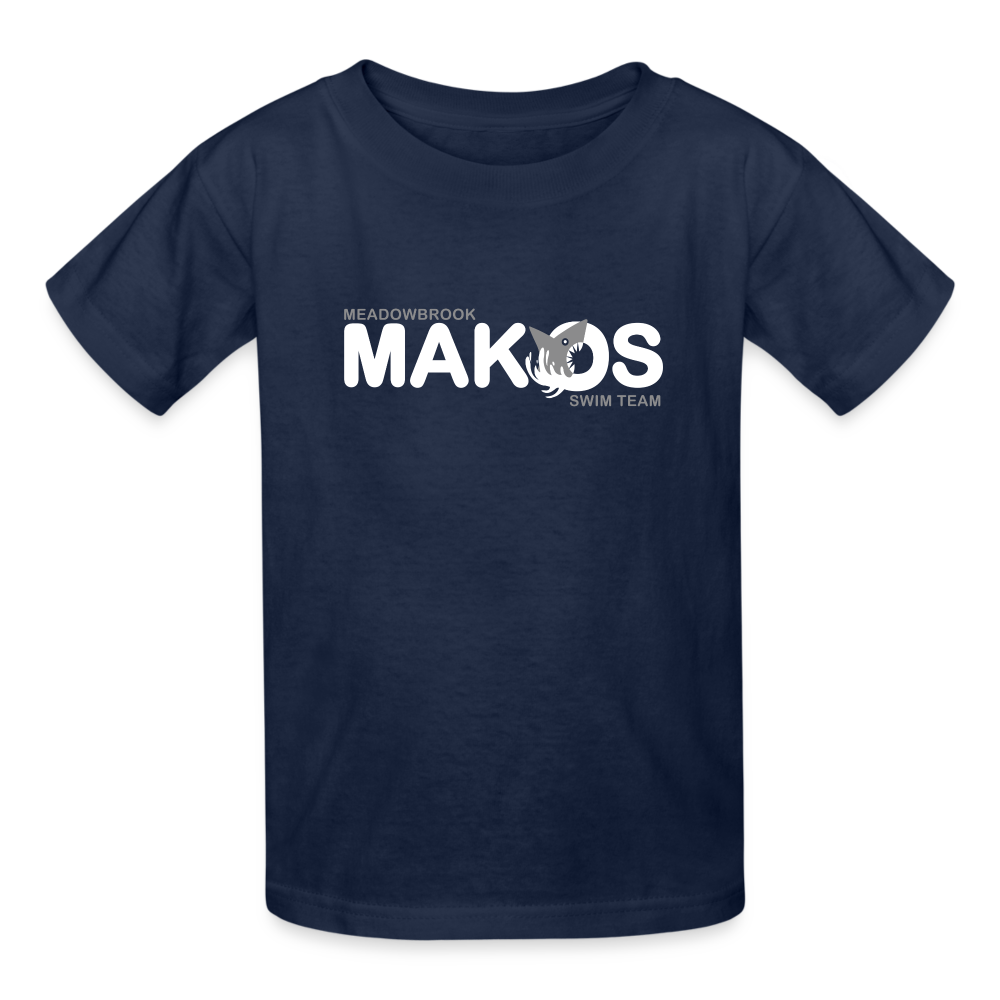 Hanes Youth Tagless T-Shirt - navy