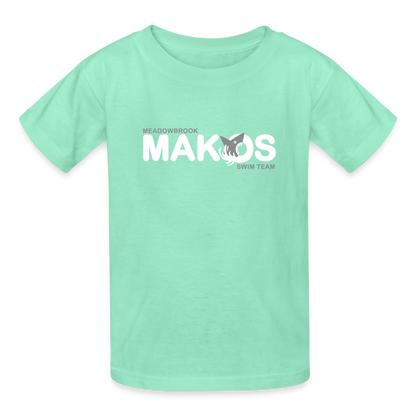 Hanes Youth Tagless T-Shirt - deep mint