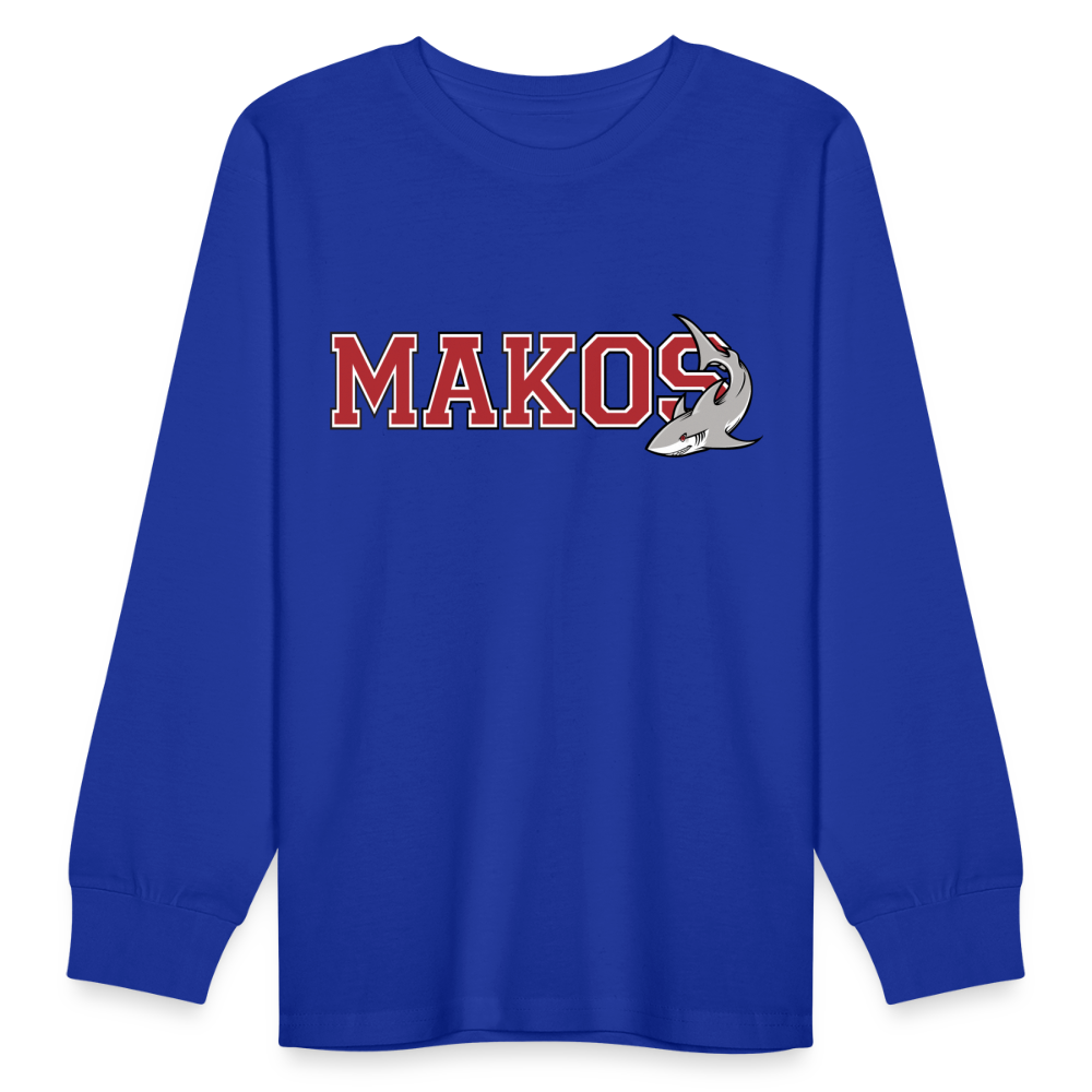 Kids' Long Sleeve T-Shirt - royal blue