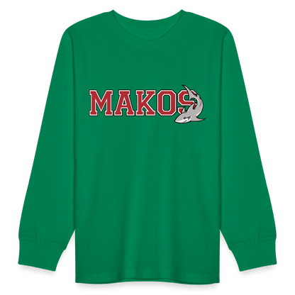 Kids' Long Sleeve T-Shirt - kelly green