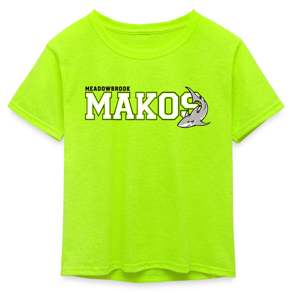 Kid's 50/50 Neon T-Shirt - neon green