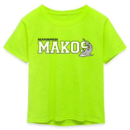 Kid's 50/50 Neon T-Shirt - neon green